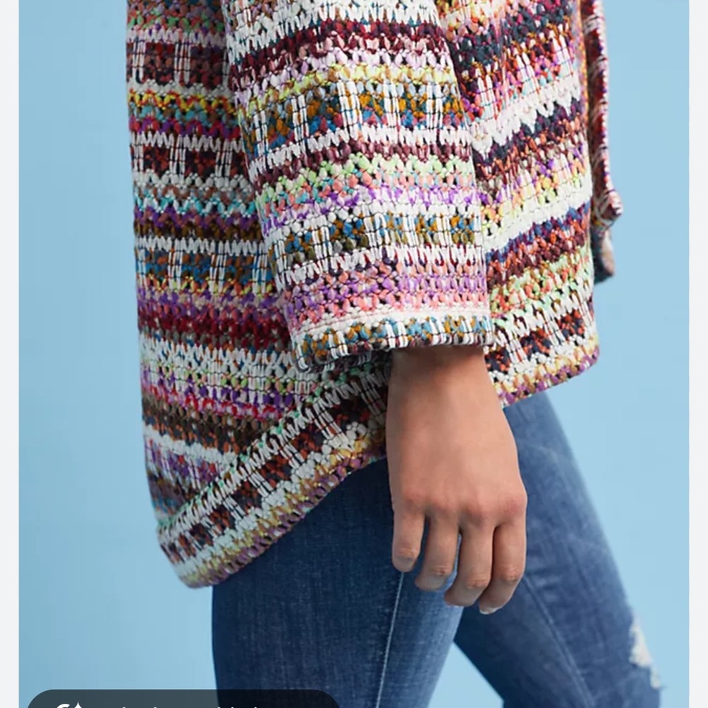 Anthropologie/dRA Los Angeles Knit Kimono Cardigan, Size Small, EUC - Picture 6 of 10